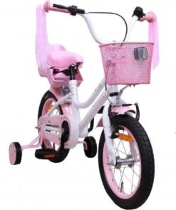 Amigo Magic Meisjesfiets - Kinderfiets 14 Inch - Wit -Fietsenwinkel 1008x1200