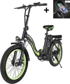 Merkloos Windgoo E20 Urban- Elektrische Fiets - E-bike - 20Inch - 12.5Ah - APP - Fat Tire - 7 Speed Shimano 25 Merkloos Windgoo E20 Urban- Elektrische Fiets - E-bike - 20Inch - 12.5Ah - APP - Fat Tire - 7 Speed Shimano -Fietsenwinkel 1010x1200