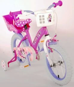 Volare Disney Minnie Cutest Ever! - Kinderfiets - Meisjes - 14 Inch - Roze -Fietsenwinkel 1022x1200