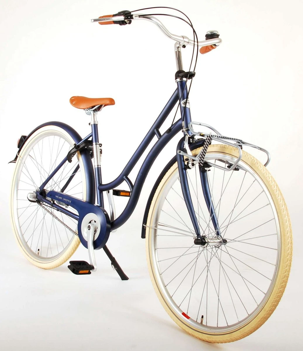 Volare Lifestyle Meisjesfiets - Tiener - 48 Cm - Lage Zadelstand - Blauw - 3 Versnellingen 18 Volare Lifestyle Meisjesfiets - Tiener - 48 Cm - Lage Zadelstand - Blauw - 3 Versnellingen - Afbeelding 16