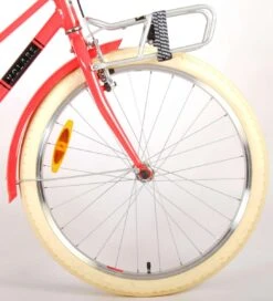 Volare Melody Kinderfiets - Meisjes - 24 Inch - Koraal Rood - Prime Collection -Fietsenwinkel 1090x1200