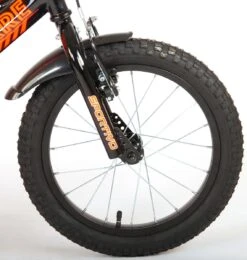 Volare Sportivo Kinderfiets - Jongens - 16 Inch - Neon Oranje Zwart - 95% Afgemonteerd -Fietsenwinkel 1141x1200 1