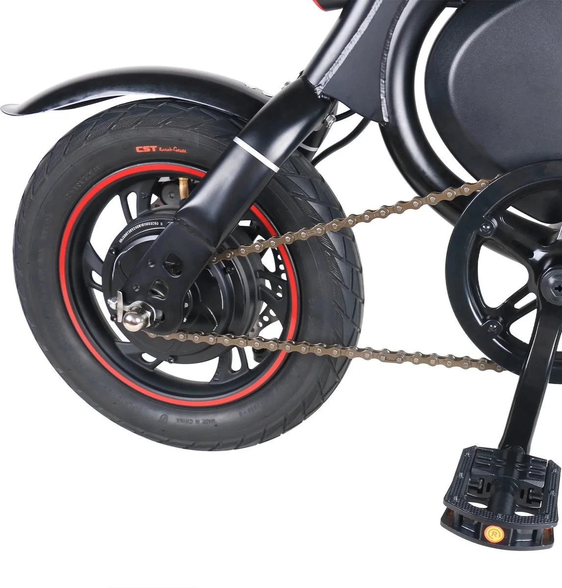 Windgoo - B3 Elektrische Long-Range E-Bike Met Trappers - E-bike - 25Km / H - Wit 4 Windgoo - B3 Elektrische Long-Range E-Bike Met Trappers - E-bike - 25Km / H - Wit - Afbeelding 2