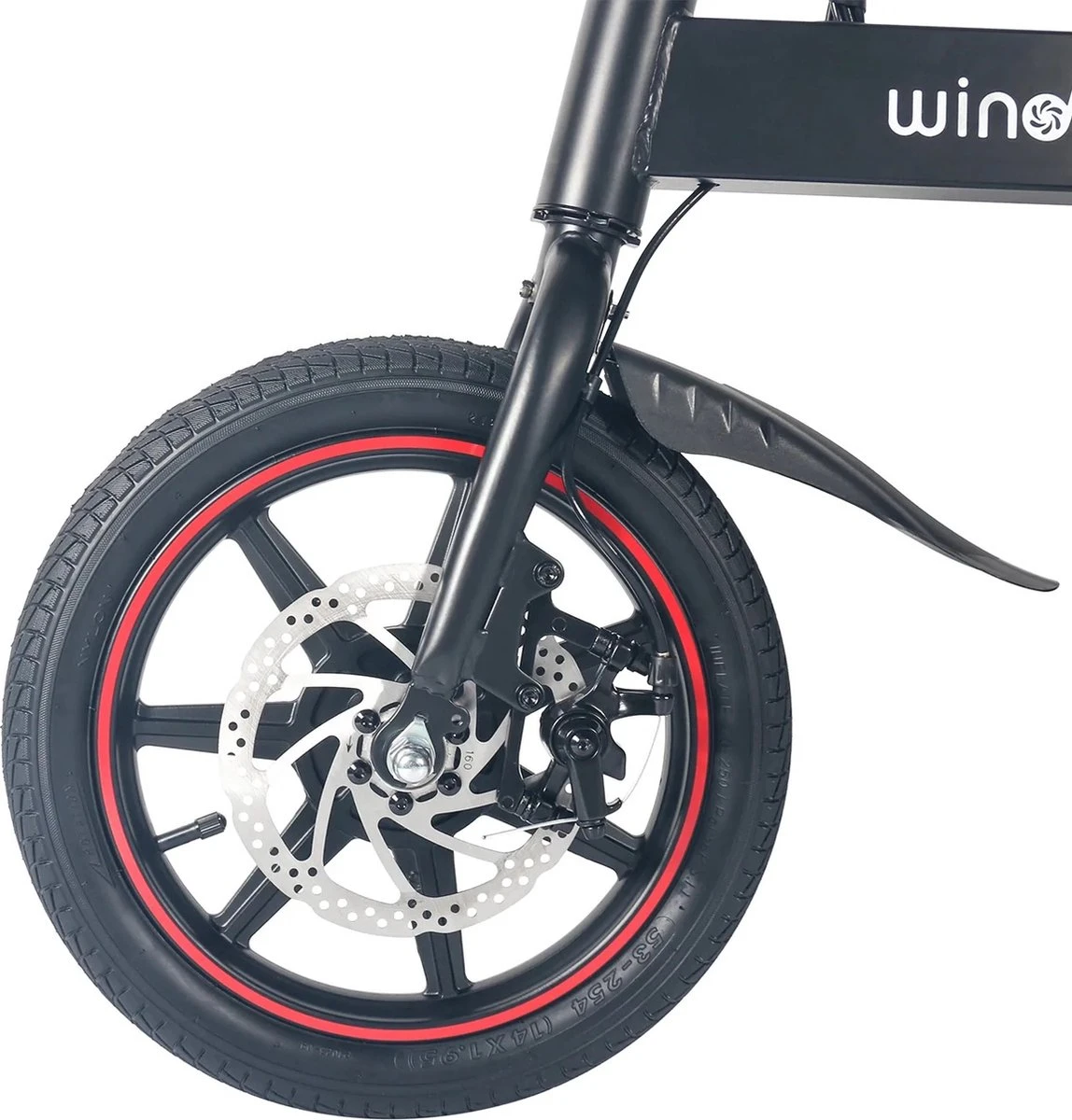 Windgoo B20 V3 - Elektrische Vouwfiets - E Bike - 250W 7.8Ah Batterij - APP IOS Android - 14 Inch - 25 KM/H - Zwart 6 Windgoo B20 V3 - Elektrische Vouwfiets - E Bike - 250W 7.8Ah Batterij - APP IOS Android - 14 Inch - 25 KM/H - Zwart - Afbeelding 4