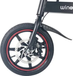 Merkloos Windgoo B20 V3- APP IOS Android - Elektrische Vouwfiets - E Bike - 7.8Ah Batterij - 250W - 14 Inch - 25 KM/H - Zwart -Fietsenwinkel 1148x1200