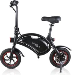 Windgoo B3 Mini-scooter - Opvouwbare Fiets - Zwart 12 Windgoo B3 Mini-scooter - Opvouwbare Fiets - Zwart -Fietsenwinkel 1154x1200