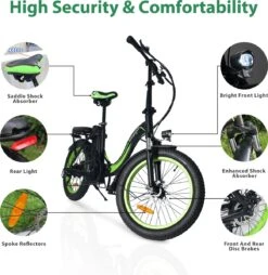 Merkloos Windgoo E20 Urban- Elektrische Fiets - E-bike - 20Inch - 12.5Ah - APP - Fat Tire - 7 Speed Shimano 20 Merkloos Windgoo E20 Urban- Elektrische Fiets - E-bike - 20Inch - 12.5Ah - APP - Fat Tire - 7 Speed Shimano -Fietsenwinkel 1165x1200