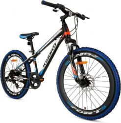 Supersuper Kiyoko Kinder Mountainbike - 7 Versnellingen - 24 Inch - Jongens - Zwart/Blauw -Fietsenwinkel 1186x1200 1