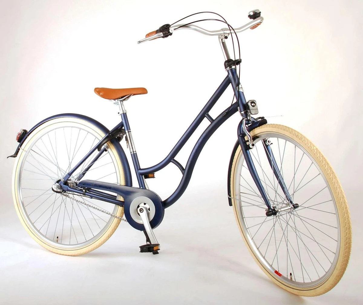 Volare Lifestyle Meisjesfiets - Tiener - 48 Cm - Lage Zadelstand - Blauw - 3 Versnellingen 8 Volare Lifestyle Meisjesfiets - Tiener - 48 Cm - Lage Zadelstand - Blauw - 3 Versnellingen - Afbeelding 6
