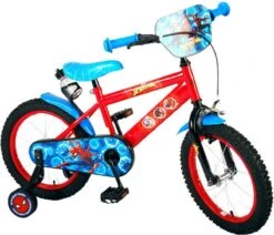 Marvel Spider-Man Kinderfiets - Jongens - 16 Inch - Blauw/Rood -Fietsenwinkel 1200x1028 2