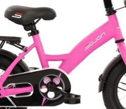 Sajan Kinderfiets - 12 Inch - Mat-Roze - Meisjesfiets -Fietsenwinkel 1200x1042