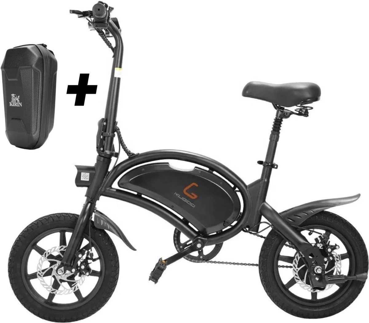 Matrix E Bike - Kugoo B2 Pro - Elektrische Opvouwbare Fiets/step 14 Inch 400W - Met Trappers - Snelheid Max. 45 Km/u 19 Matrix E Bike - Kugoo B2 Pro - Elektrische Opvouwbare Fiets/step 14 Inch 400W - Met Trappers - Snelheid Max. 45 Km/u - Afbeelding 17