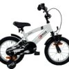 2Cycle BMX-Fun Kinderfiets - 14 Inch - Wit - Jongensfiets