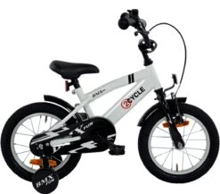 2Cycle BMX-Fun Kinderfiets - 14 Inch - Wit - Jongensfiets