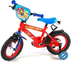 Volare Paw Patrol Kinderfiets - Jongens - 12 Inch - Rood/Blauw -Fietsenwinkel 1200x1057 1
