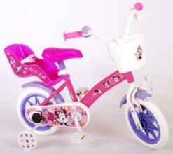 Disney Minnie Cutest Ever! Kinderfiets - Meiden - 12 Inch - Roze - Doortrapper -Fietsenwinkel 1200x1067 1