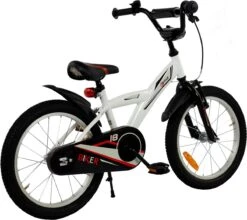 2Cycle Biker Kinderfiets - 18 Inch - Wit - Jongensfiets 11 2Cycle Biker Kinderfiets - 18 Inch - Wit - Jongensfiets -Fietsenwinkel 1200x1067 2
