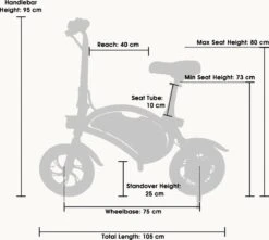 Windgoo - B3 Elektrische Long-Range E-Bike Met Trappers - E-bike - 25Km / H - Zwart 19 Windgoo - B3 Elektrische Long-Range E-Bike Met Trappers - E-bike - 25Km / H - Zwart -Fietsenwinkel 1200x1072 2