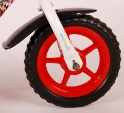 Disney Cars Kinderfiets - Jongens - 10 Inch - Rood - Doortrapper -Fietsenwinkel 1200x1091