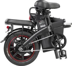 F-Wheel DYU A5 - Elektrische Vouwfiets - E Bike - 14 Inch - 7.5 Ah - 25km/u - Zwart -Fietsenwinkel 1200x1102