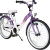 Bikestar 20 Inch Classic Kinderfiets, Lila / Wit -Fietsenwinkel 1200x1124 1