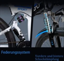 Myatu E-Bike 26-inch E-bike Voor Vrouwen En Mannen, Mountainbike Elektrische Fiets Met 36V 10.4AH Accu En Shimano 21 Versnellingen, 21 Versnellingen, Derailleur, 250 W -Fietsenwinkel 1200x1136 1