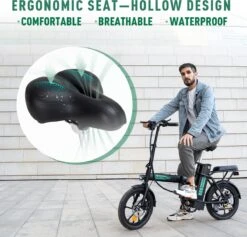 HITWAY Elektrische Fiets Met 36V 7.5Ah Verwijderbare Batterij, Bereik Tot 75 Km Lange Afstand Elektrische Fiets 16 Inch, 250W Achtermotor E-Citybike Holland Bike -Fietsenwinkel 1200x1153