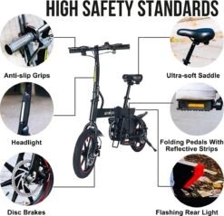 Windgoo B20 V2 - Smart E Bike - APP IOS Android - Elektrische Vouwfiets Zonder Gashandel - 250W - 14 Inch - 25 KM/H - Zwart 28 Windgoo B20 V2 - Smart E Bike - APP IOS Android - Elektrische Vouwfiets Zonder Gashandel - 250W - 14 Inch - 25 KM/H - Zwart -Fietsenwinkel 1200x1160 4