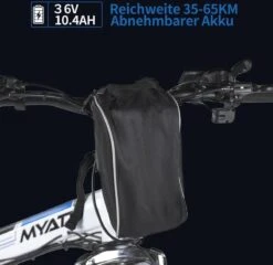 Myatu E-Bike 26-inch E-bike Voor Vrouwen En Mannen, Mountainbike Elektrische Fiets Met 36V 10.4AH Accu En Shimano 21 Versnellingen, 21 Versnellingen, Derailleur, 250 W -Fietsenwinkel 1200x1164 1