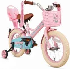 Supersuper Little Miss - Kinderfiets - Meisjesfiets - 14 Inch - Roze 21 Supersuper Little Miss - Kinderfiets - Meisjesfiets - 14 Inch - Roze -Fietsenwinkel 1200x1175