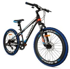 Supersuper Kiyoko Kinder Mountainbike - 7 Versnellingen - 24 Inch - Jongens - Zwart/Blauw -Fietsenwinkel 1200x1181 2
