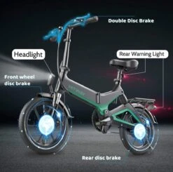 HITWAY Elektrische Fiets - Opvouwbare E-bike - 16 Inch-250W-2023 Model -Fietsenwinkel 1200x1192 1