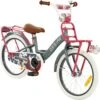 2Cycle Desire Kinderfiets - 18 Inch - Voordrager - Grijs - Meisjesfiets -Fietsenwinkel 1200x1193 1