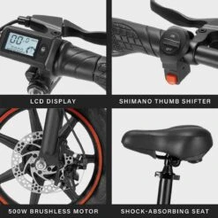 Fast Trax V1 - 14 Inch - Elektrische Fiets - E Bike - Elektrische Vouwfiets -Fietsenwinkel 1200x1195 1