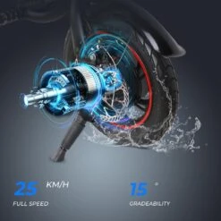 Merkloos Windgoo - B3 Pro V2 - Elektrische Long-Range E-Bike Met Trappers - E-bike - 25Km / H - Zwart -Fietsenwinkel 1200x1200 106