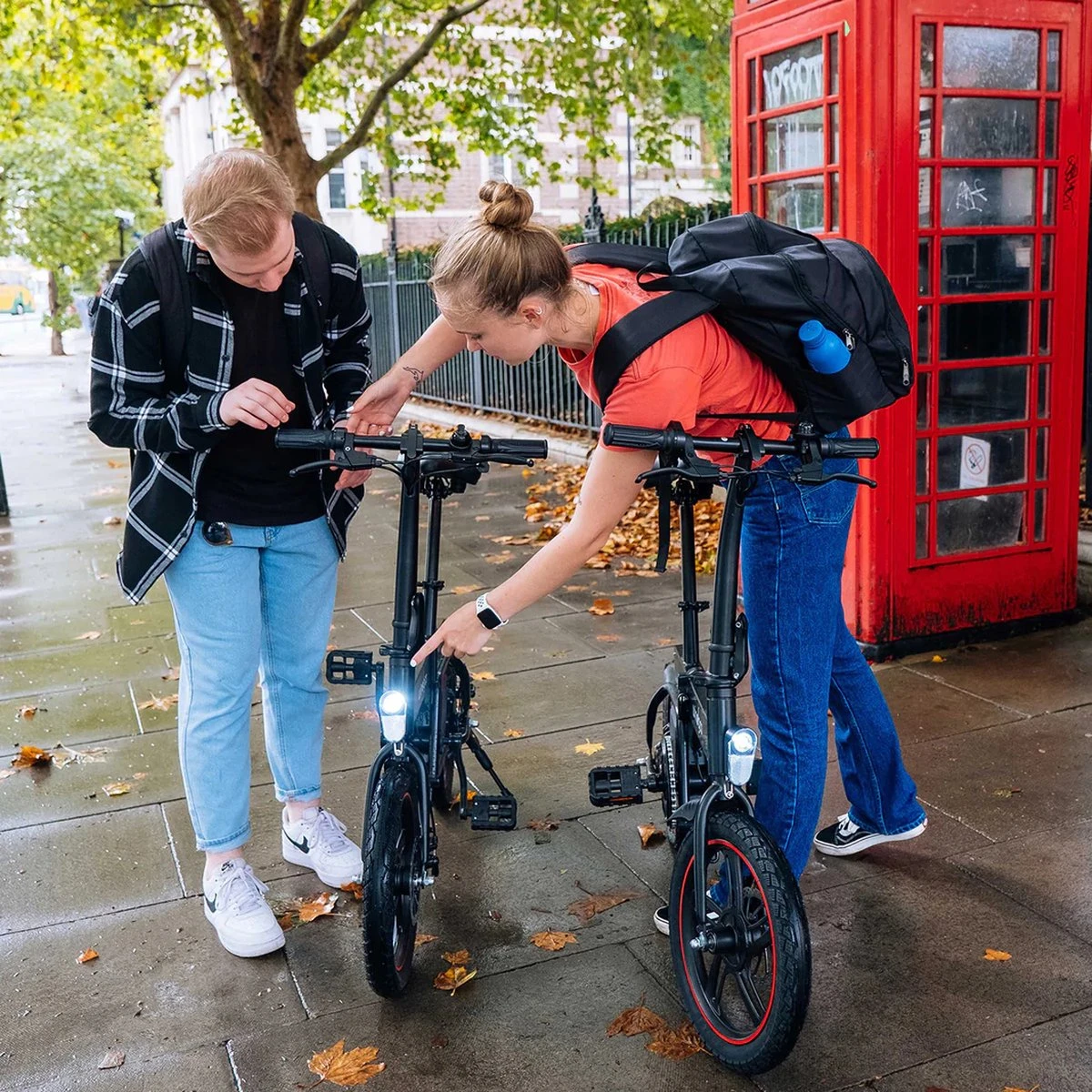 Merkloos Windgoo B20 PRO - E Bike - Elektrische Fiets - 16 Inch - 250W - 7.8Ah Batterij - Max. 25km/u - Zwart - Incl. GSM Houder 10 Merkloos Windgoo B20 PRO - E Bike - Elektrische Fiets - 16 Inch - 250W - 7.8Ah Batterij - Max. 25km/u - Zwart - Incl. GSM Houder - Afbeelding 8