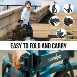 Windgoo B20 V2 - Smart E Bike - APP IOS Android - Elektrische Vouwfiets Zonder Gashandel - 250W - 14 Inch - 25 KM/H - Zwart 27 Windgoo B20 V2 - Smart E Bike - APP IOS Android - Elektrische Vouwfiets Zonder Gashandel - 250W - 14 Inch - 25 KM/H - Zwart -Fietsenwinkel 1200x1200 140