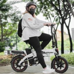 F-Wheel DYU A5 - Elektrische Vouwfiets - E Bike - 14 Inch - 7.5 Ah - 25km/u - Zwart -Fietsenwinkel 1200x1200 41