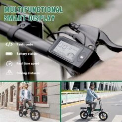 HITWAY Elektrische Fiets Met 36V 7.5Ah Verwijderbare Batterij, Bereik Tot 75 Km Lange Afstand Elektrische Fiets 16 Inch, 250W Achtermotor E-Citybike Holland Bike -Fietsenwinkel 1200x1200 43