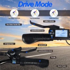 Elektrische Fiets E-Fietsen | E-bike- 26 Inch - Volwassen 250w Elektrische Fiets Volwassen-BK1-Wit -Fietsenwinkel 1200x1200 94