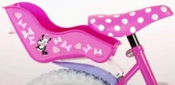 Volare Disney Minnie Cutest Ever! - Kinderfiets - Meisjes - 14 Inch - Roze -Fietsenwinkel 1200x589