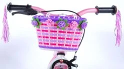 Volare Rose Kinderfiets - Meisjes - 14 Inch - Roze Wit - 95% Afgemonteerd -Fietsenwinkel 1200x669