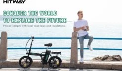 HITWAY Elektrische Fiets Met 36V 7.5Ah Verwijderbare Batterij, Bereik Tot 75 Km Lange Afstand Elektrische Fiets 16 Inch, 250W Achtermotor E-Citybike Holland Bike -Fietsenwinkel 1200x698