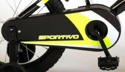 Volare Sportivo Kinderfiets - Jongens - 16 Inch - Neon Geel Zwart - 95% Afgemonteerd -Fietsenwinkel 1200x699