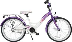 Bikestar 20 Inch Classic Kinderfiets, Lila / Wit -Fietsenwinkel 1200x704 2