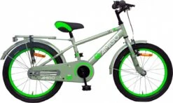 Amigo Sports Jongensfiets - Kinderfiets 18 Inch - Grijs/Groen -Fietsenwinkel 1200x712 1