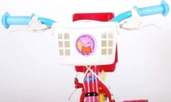 Volare Peppa Pig Kinderfiets - Meisjes - 12 Inch - Roze - 2 Handremmen -Fietsenwinkel 1200x719