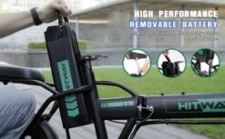 HITWAY E Bike Elektrische Fiets Vouwfiets, 36V/8.4Ah Batterij, 250W Motor, 25km/h, 35-70km, 16" City EBike Voor Heren En Dames -Fietsenwinkel 1200x742 10