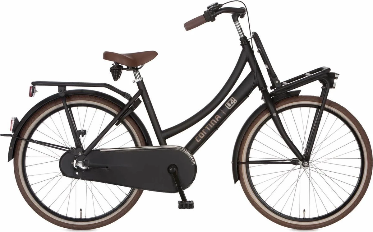 Cortina U4 Mini - Stadsfiets - M24 - Jet Black Matt - Matzwart - R3 3 Cortina U4 Mini - Stadsfiets - M24 - Jet Black Matt - Matzwart - R3