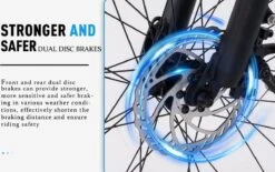 HITWAY 26" Elektrische Mountainbike, 35-70KM Power Assist-fietsen Voor Mannen En Vrouwen， 48V/7,5Ah/250W Krachtige E-bike -Fietsenwinkel 1200x754